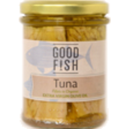 Photo of GOOD FISH Wild Caught Tuna Olive Oil Jar 195g
