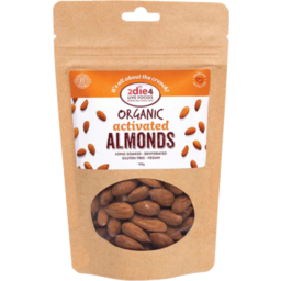 Photo of 2die4 Organic Vegan Activated Almonds120g
