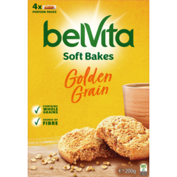 Photo of Belvita Golden Grain Breakfast Soft Bakes 4 Pack 200g