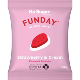 Photo of Funday Gummies Strawb Cream 50g