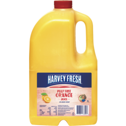 Photo of Harvey Fresh Juice Real OJ Pulp Free (3L)