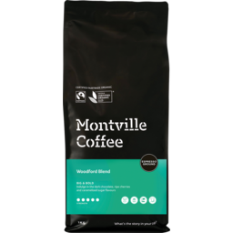 Photo of MONTVILLE COFFEE Org Woodford Espresso 1kg