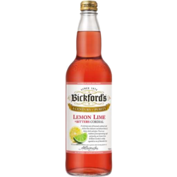 Photo of Bickfords Cordial Lemon Lime Bitters 750ml