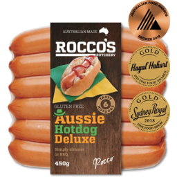 Photo of Rocco's Aussie Hotdog Deluxe 450gm