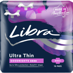 Photo of Libra Ultra Thin Pads Goodnights 16s