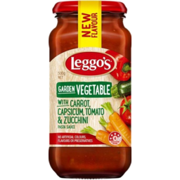 Photo of Leggos Garden Vegetable With Carrot, Capsicum, Tomato & Zucchini Pasta Sauce 500gm
