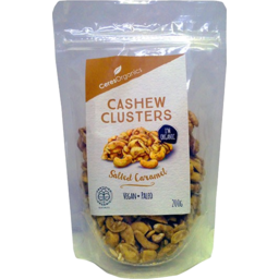 Photo of Ceres Organics Cashew Clusters Salted Caramel 200g