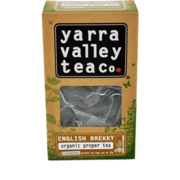 Photo of Yarra Valley Tea Co English Breakfast Pyramid Teabags 30g