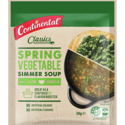 Photo of Continental Spring Vegetable Simmer Soup Packet