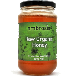Photo of Ambrosia Organic Raw Honey 500g