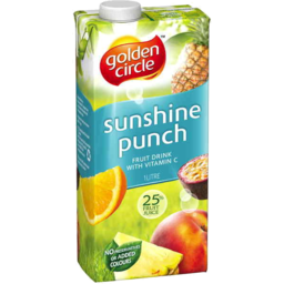 Photo of Fruit Drink, Golden Circle Sunshine Punch 1 litre