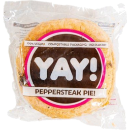 Photo of YAY FOODS:YAY Peppersteak Pie Vegan