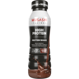 Photo of Musashi High Protein Chocolate Milkshake Flavour Shake 375ml