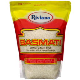 Photo of Basmati Long Grain Rice 1kg Riviana