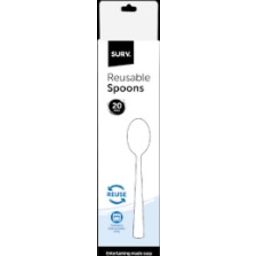 Photo of Surv Reuseable Spoons 20pk
