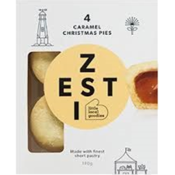 Photo of Zesti Pies Caramel Christmas 4 Pack