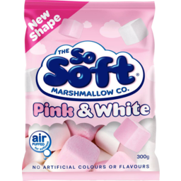 Photo of So Soft Marshmallows Pink & White