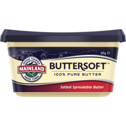 Photo of Mainland Buttersoft Salted Spreadable Butter 375g