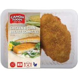 Photo of Canon Foods Chicken & Corn Schnitzel 500gm