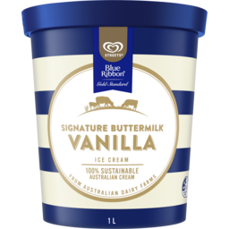 Photo of Blue Ribbon Ice Cream Buttermilk Vanilla 1l