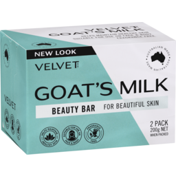Photo of Velvet Goats Milk Beauty Bar 2x200g