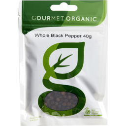 Photo of Gourmet Organics Org Pepper Whole Black