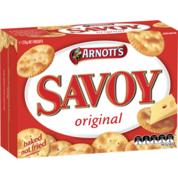 Photo of Arnott's Savoy Original Cracker Biscuits 225g