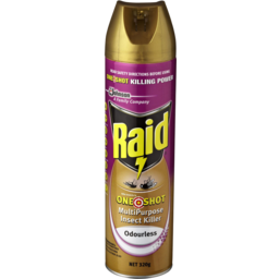 Photo of Raid One Shot Multipurpose Insect Killer Odourless