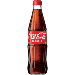 Photo of Coca-Cola Classic Soft Drink Glass Bottle 330ml 330ml