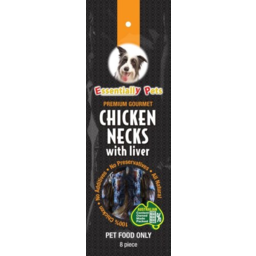 Photo of Essentially Pets Chicken Necks with Liver 8pk