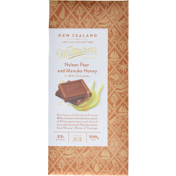 Photo of Whittaker's Chocolate Artisan Collection Chocolate Nelson Pear & Manuka
