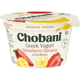 Photo of Chobani Greek Yogurt Strawberry Banana 160g 160g