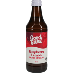 Photo of Good Buzz Kombucha Raspberry & Lemon