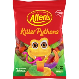 Photo of Allen's Killer Pythons Lollies Bag