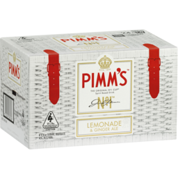 Photo of Pimms No.1 Lemonade & Ginger Ale Bottles