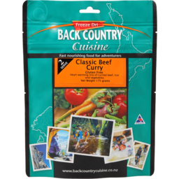 Photo of Back Country Cuisine Beef Curry 175g