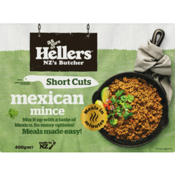 Photo of Hellers Meal Short Cuts Mexican Mince 400g