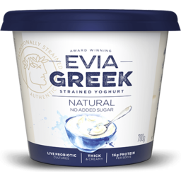 Photo of Evia Natural (No Add Sugar) Yoghurt 700g