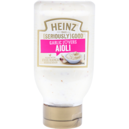 Photo of Heinz Seriously Good Garlic Aioli Squeezy Bottle 295ml
