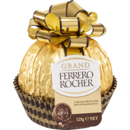 Photo of Grand Ferrero Rocher Milk Chocolate & Crunchy Hazelnut Hollow Easter Gift () 125g