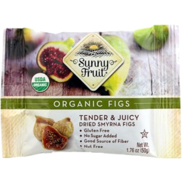 Photo of Dried Fruit - Figs Organic 50gm Snack Pack Sunny Fruit