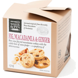 Photo of Whisk & Pin Fig, Macadamia & Ginger Cookies