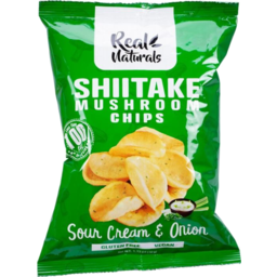 Photo of Real Naturals Chips Shitake Mushroom Sour Cream 32g