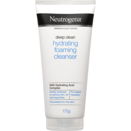Photo of Neutrogena Deep Clean Hydrating Foaming Face Cleanser 175g