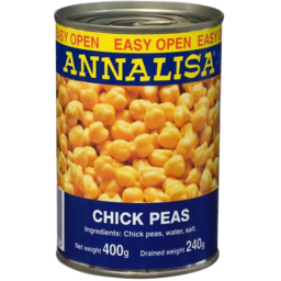 Photo of Annalisa Chick Peas 400g