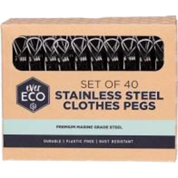Photo of Ever Eco Stainless Steel Pegs (40)