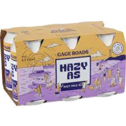 Photo of Gage Roads Hazy As Hazy Pale Ale 6pk Cans 330ml