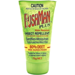 Photo of Bushman Insect Repellent Plus 80% Deet With Sunscreen Tube