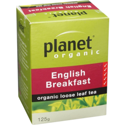 Photo of Planet Organic Tea English Breakfast 125g