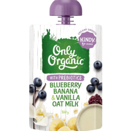 Photo of Only Organic Blueberry, Banana & Vanilla Oat Milk